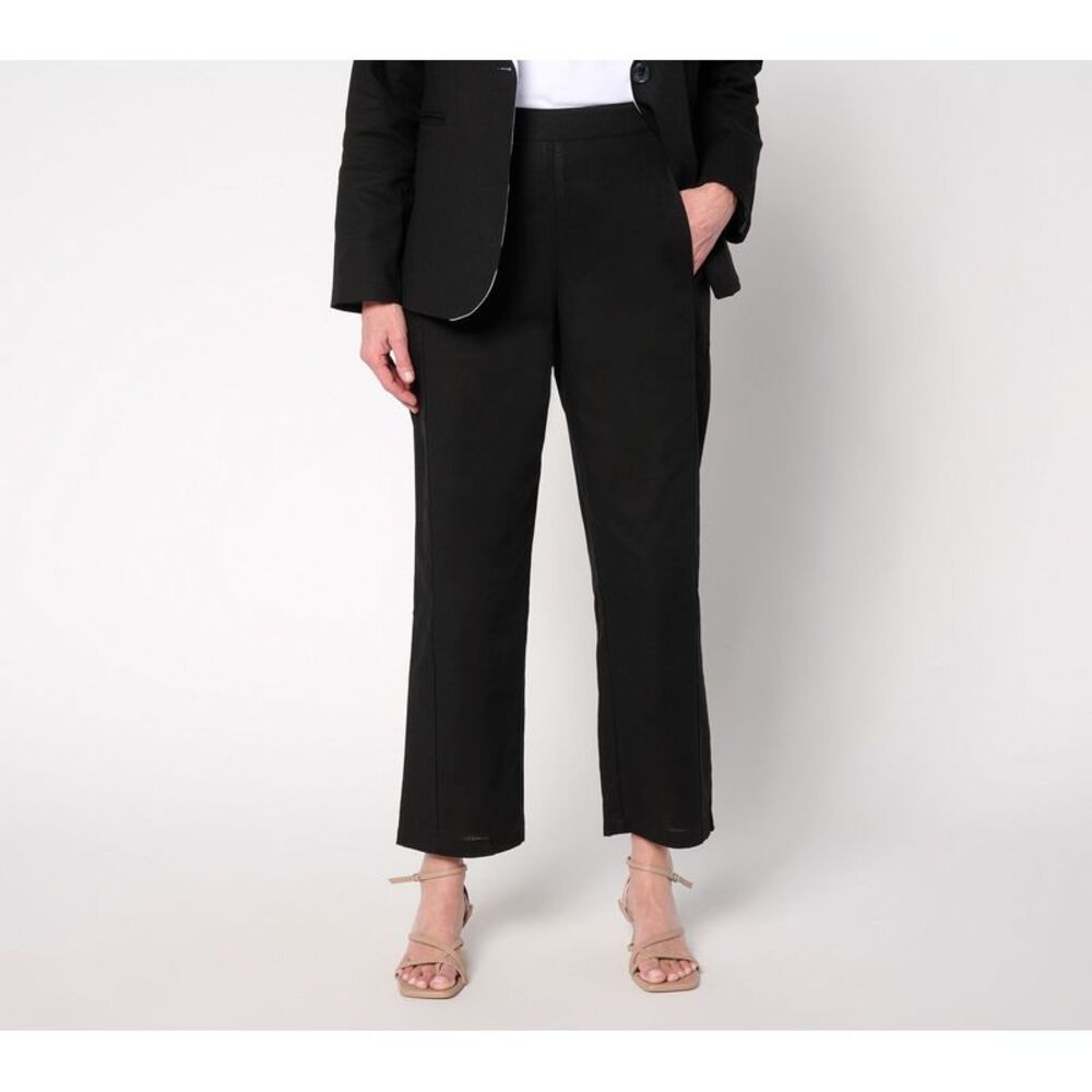 Liberare Women's Pants Sz S Cotton Pull-On Pant Black A682697